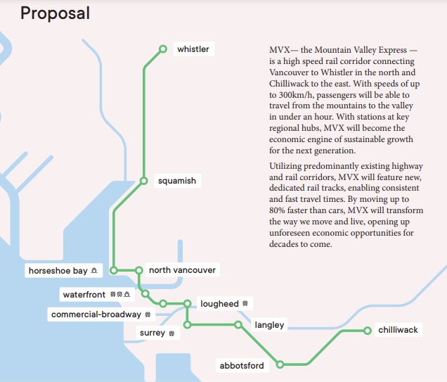 High Speed Rail Canada Train A Grande Vitesse Au Canada Mountain Valley Express High Speed Rail Whistler Vancouver Chilliwack
