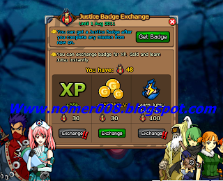 Tips Cara Cepat Dapet Justice Badge Ninja Saga