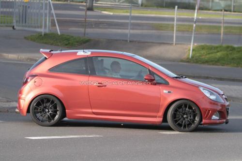 2011 Opel Vauxhall Corsa OPC prepares at N rburgring