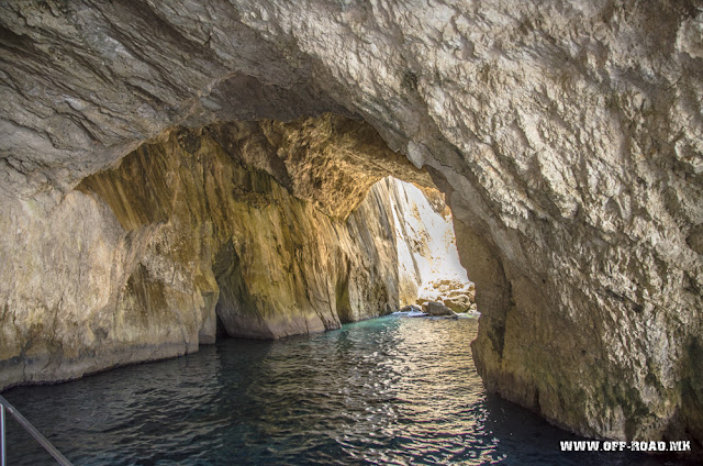 Blue Cave - Greece - Ionian Sea - Antipaxos island