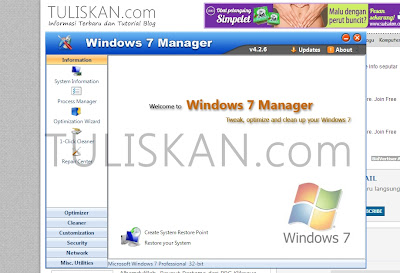 Yamicasoft Windows 7 Manager 4.2.6 Full