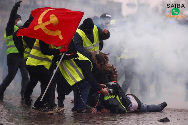 Manifestações na na França