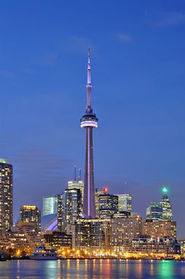 World famous CN Tower in Canada