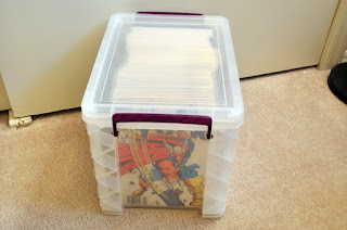Statues and Superheroes: Comic-book storage and display
