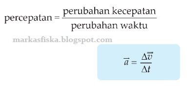 Pembahasan Gerak Kecepatan dan Percepatan Konstan