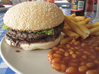 De Burg, choco lamb burger