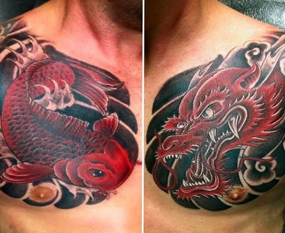 tatuajes de carpas para hombres