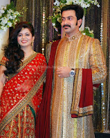 Prithviraj, supriya, menon, wedding, reception, photos