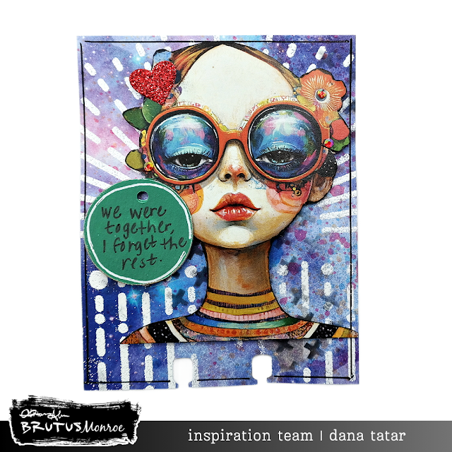 DIY MemoryDex Box assembly tutorial plus colorful mixed media cards created with patterned paper, creative cards, stencils, chipboard, mist, and washi.