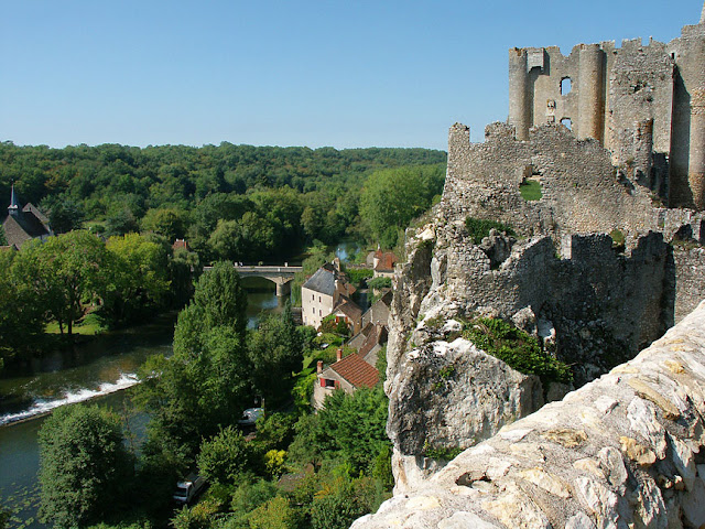 Chateau d'Angles sur l'Anglin, Vienne, France. Photo by Loire Valley Time Travel.