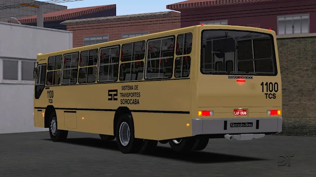 OMSI 2 - Marcopolo Torino 1989 (LN) MB OF-1620 no padrão de Sorocaba-SP