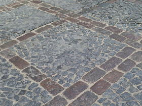 Cobblestones in the Old Town, Warsaw, by Maja Trochimczyk, 2014