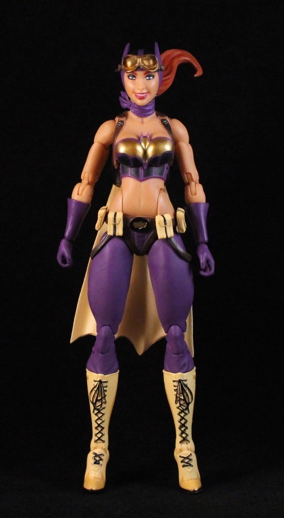 She S Fantastic Dc Bombshells Batgirl - purple action ponytail roblox ponytail vintage hair