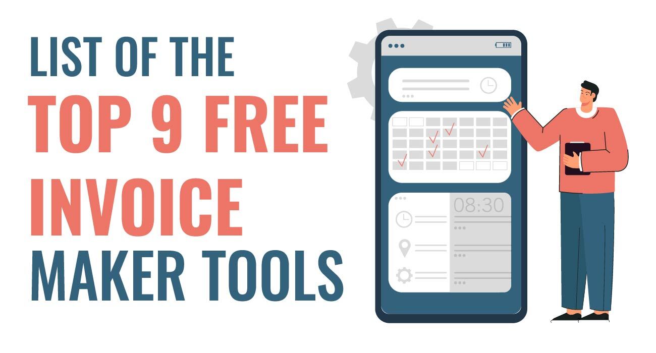 List of The Top 9 Free Invoice Maker Tools