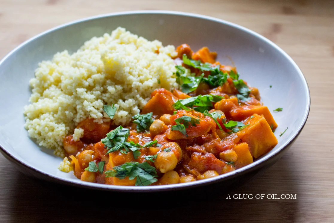 Sweet Potato and Chickpea Casserole -