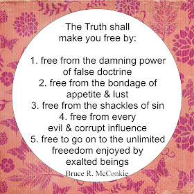 "The Truth Shall Make you free."