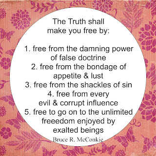 "The Truth Shall Make you free."