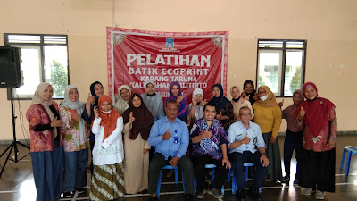 Pelatihan Ecoprint di Desa Kalitirto Kecamatan Berbah Kabupaten Sleman 3.1