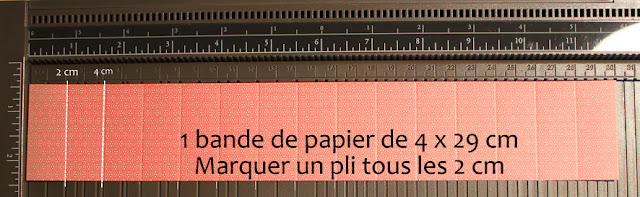 Tuto rosace papier étape 1