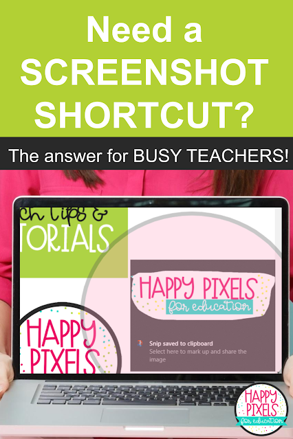 how to screenshot for teachers
