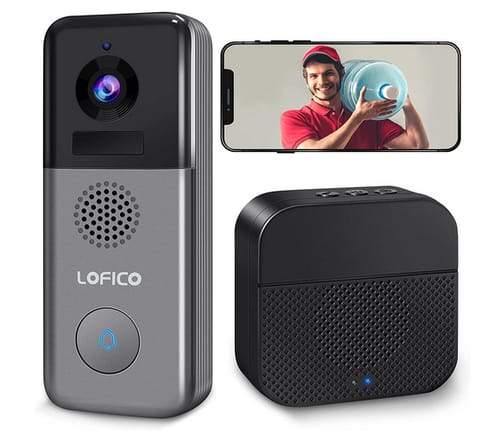 LOFICO LO1S 2K WiFi Rechargeable Battery Doorbell Camera