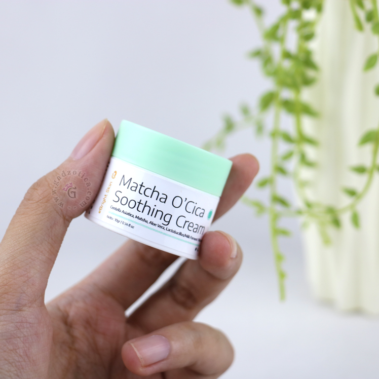 review eBright Matcha Cream