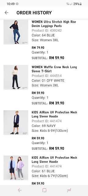 Shopping 11.11 Di Uniqlo Online Store