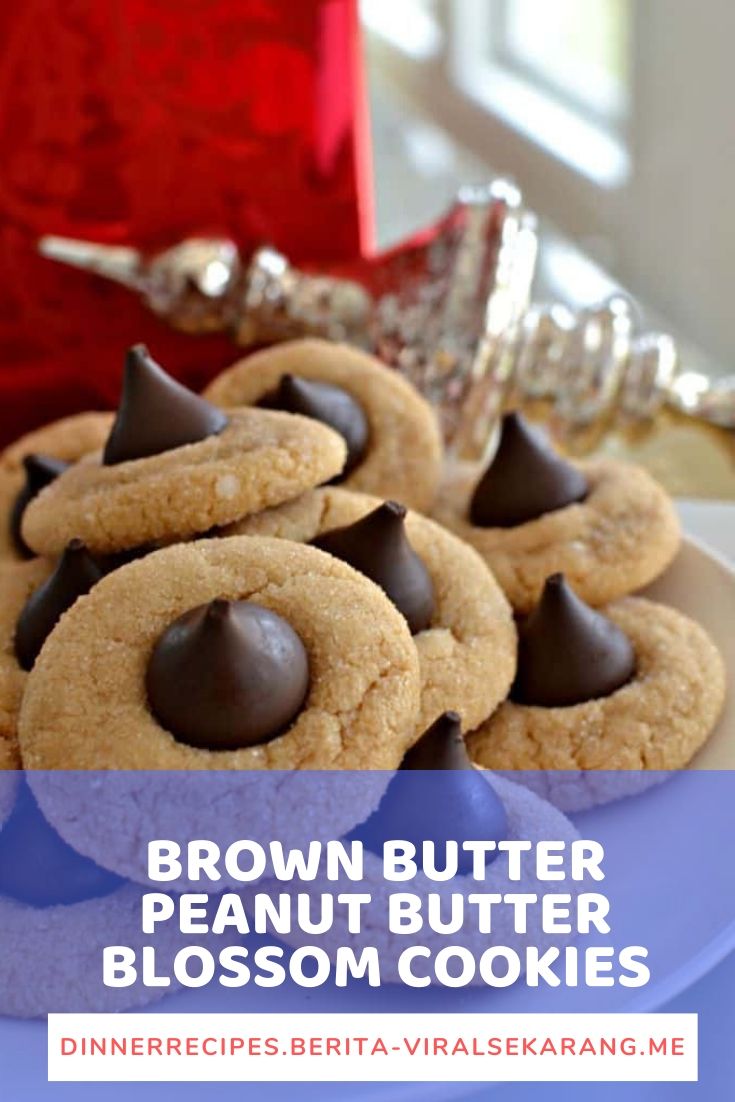 Brown Butter Peanut Butter Blossom Cookies | Cookies, cookies recipes, cookies recipes easy, cookies recipes easy sugar, cookies recipes chocolate chip, cookies recipes easy 2 ingredients, cookies recipes Christmas, cookies recipes christmas holiday, cookies recipes christmas easy, cookies and cream cake, cookies and cream cake recipe oreo, #Cookiesdrawing #easterCookies #Cookieschocolatechips #Cookiesroyalicing #Cookieschocolatechips #Cookiespeanutbutter #Cookiesroyalicing #Cookieschocolatechips