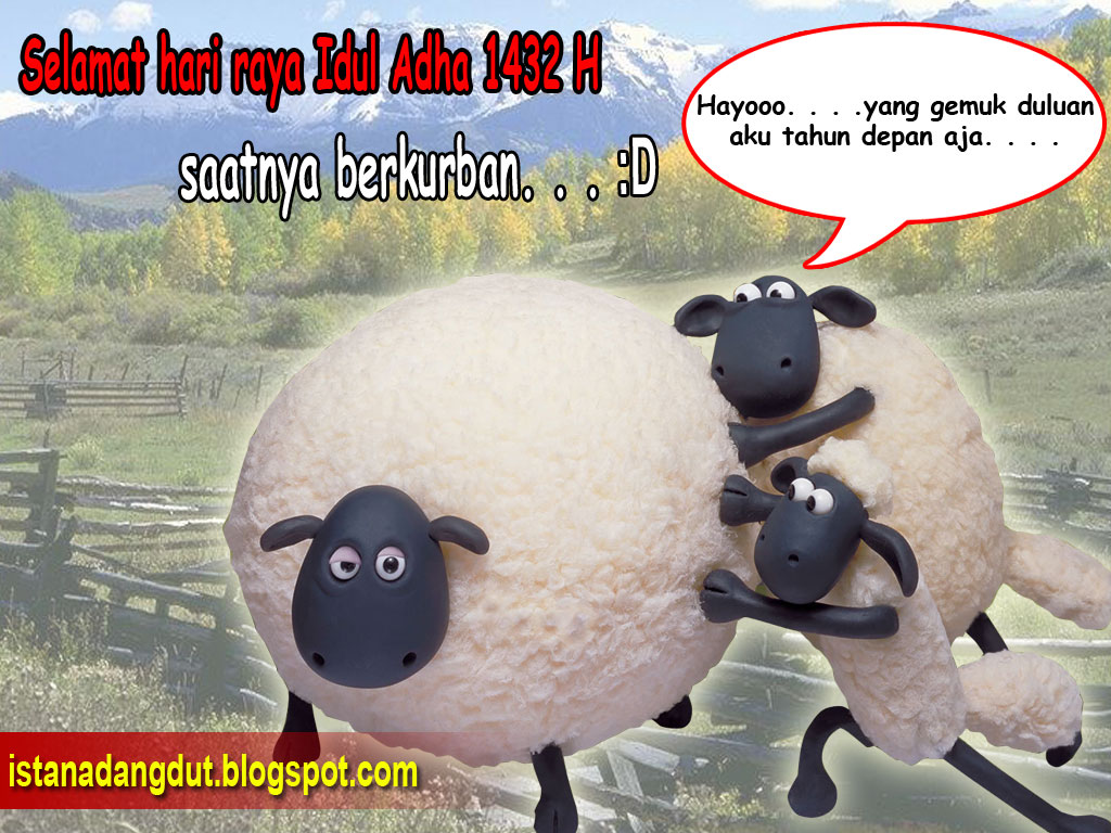 Foto Wallpaper Lucu Shaun The Sheep Merayakan Idul Adha Yadis Web