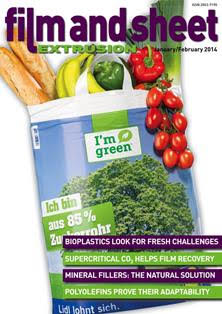 Film and Sheet Extrusion - January & February 2014 | ISSN 2053-7190 | TRUE PDF | Mensile | Professionisti | Polimeri | Pellets | Chimica | Materie Plastiche
Film and Sheet Extrusion is a magazine written specifically for plastic film and sheet extruders around the globe.
Published nine times a year, Film and Sheet Extrusion covers key technical developments, market trends, strategic business issues, legislative announcements, company profiles and new product launches. Unlike other general plastics magazines, Film and Sheet Extrusion is 100% focused on the specific information needs of film and sheet extruders.
Film and Sheet Extrusion offers:
- Comprehensive global coverage
- Targeted editorial content
- In-depth market knowledge
- Highly competitive advertisement rates
- An effective and efficient route to market