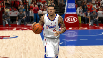 NBA 2K13 Clippers Matt Barnes CF - V2 Darker Goatee