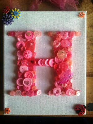 alphabet button craft ideas