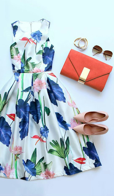 Floral print Dress