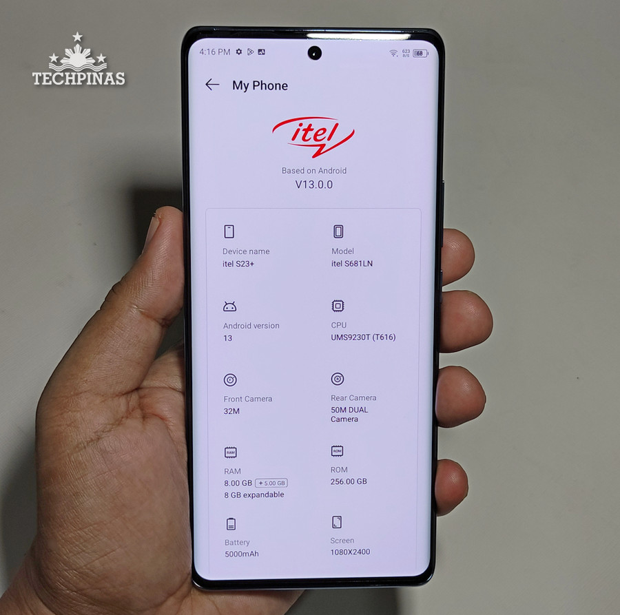 itel S23+, itel S23 Plus Specs, itel S23+ Philippines