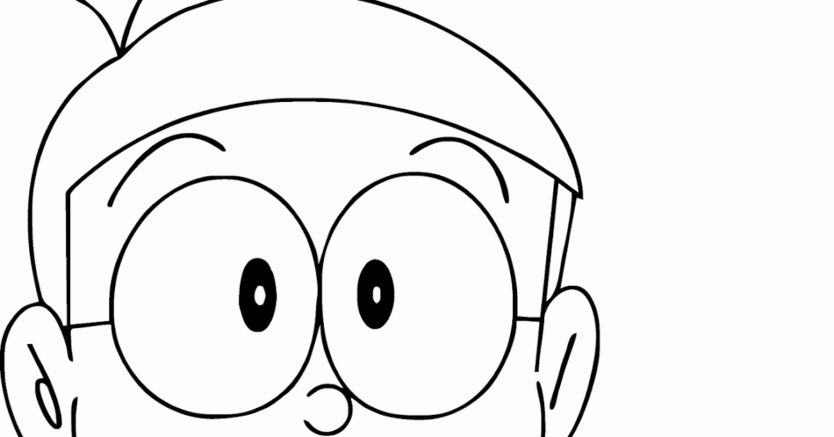 #Doraemon Mewarnai Gambar Nobita - Contoh Anak PAUD