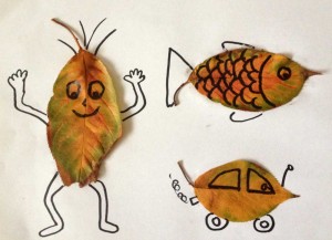 easy and simple leaf craft for kids