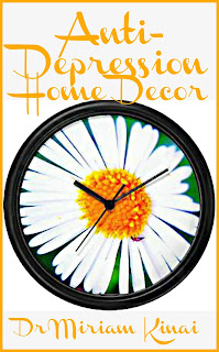 Anti-Depression Home Decor uses color pictures and clear explanations to teach you five key interior decorating ingredients so that you can choose home decor accents that are appropriate for an Anti-Depression home decoration theme.  This interior design book also contains practical examples showing you how to decorate a living room, bedroom and bathroom with an Anti-Depression home decor theme and make it five dimensional.