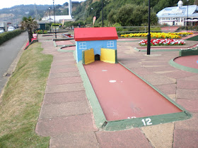 The Crazy Golf course at Shanklin seafront on the Isle of Wight back in 2008