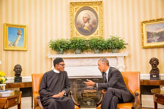 Obama stresses his points to Buhari
