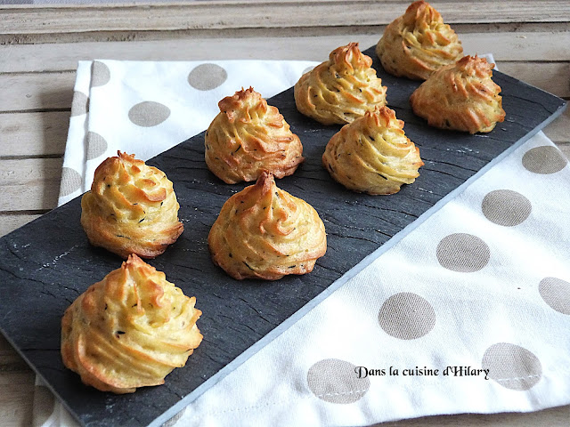 Pommes Duchesse - Dans la cuisine d'Hilary