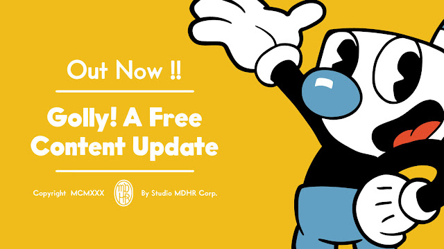 cuphead free content update mugman playable character 2019 q1 pc mac xbox one run and gun game studio mdhr