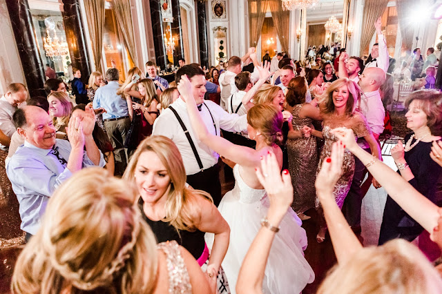 A classic formal winter wedding at the Hotel Monaco and The Belvedere in Baltimore, Maryland Photographed by Heather Ryan Photography