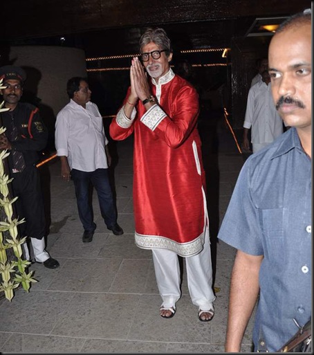 BIG B’s Diwali Bash Photos1