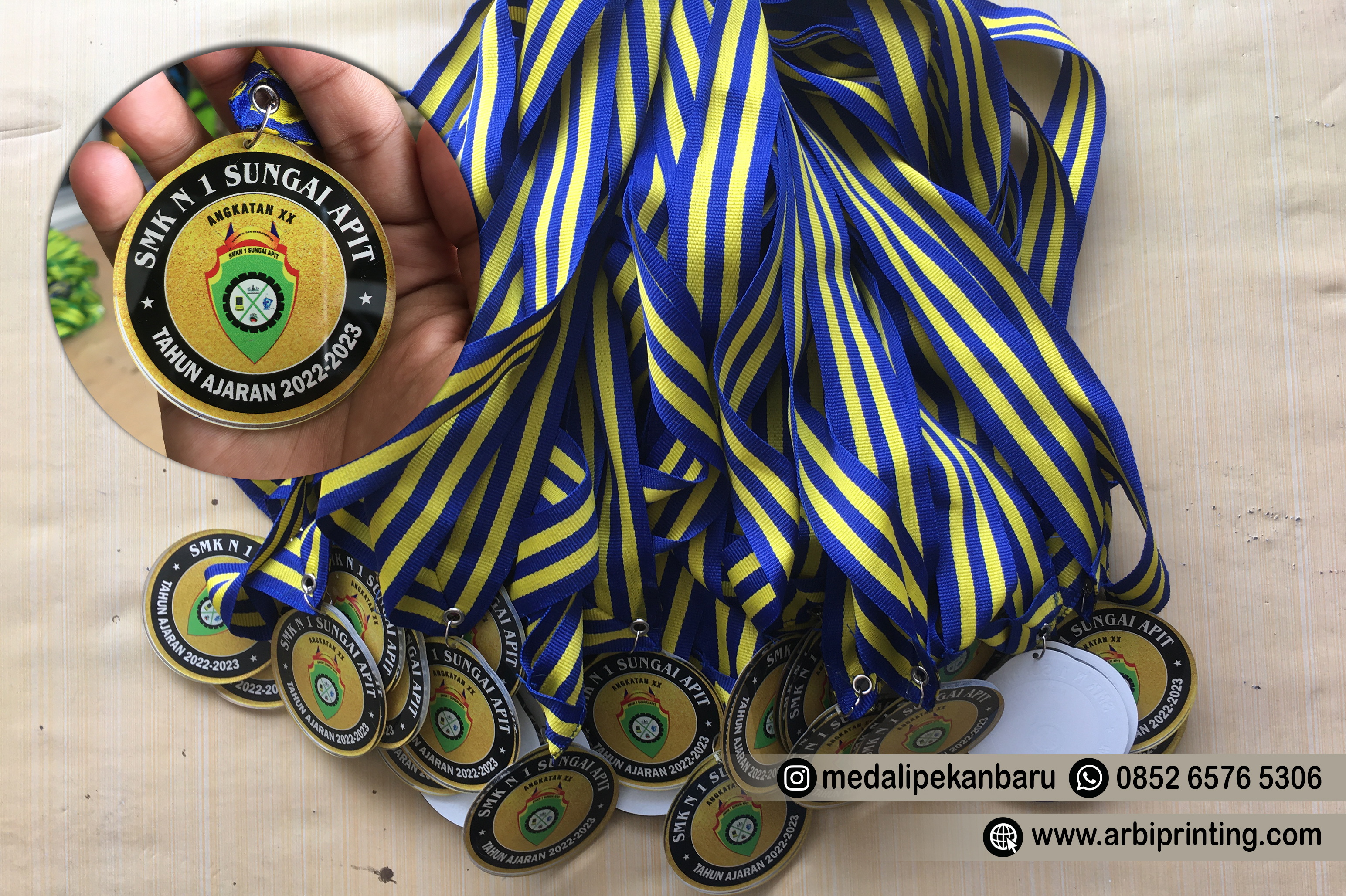 percetakan medali pekanbaru
