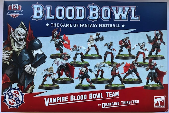 The Drakfang Thirsters Vampire Blood Bowl Team