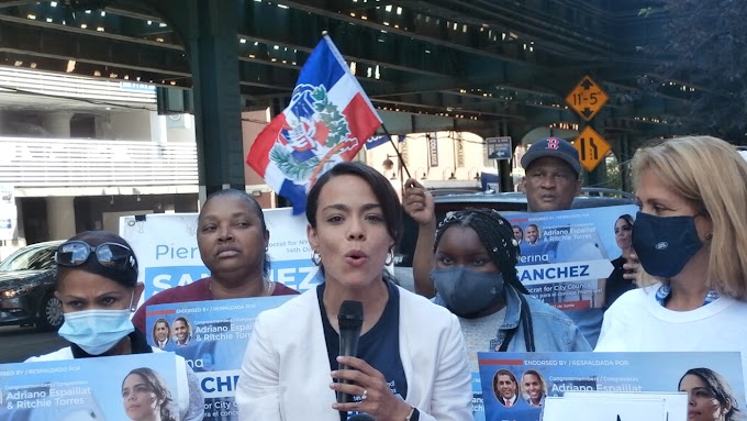 Con respaldo de congresistas, sindicatos y comunidad Pierina Sánchez asegura ganará en primera vuelta en distrito 14 de El Bronx