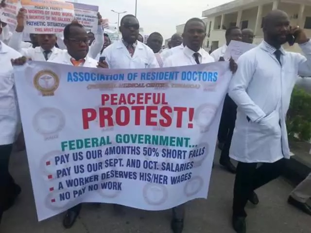 Doctors to stop helping people if government won't pay salaries 