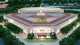 नया संसद भवन लोकतंत्र का मंदिर | New Parliament House Temple of Democracy