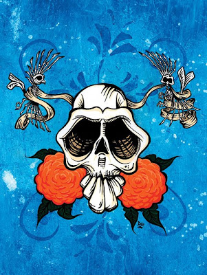 Sugar Skull Tattoo Flash. skulls : David LoZeau