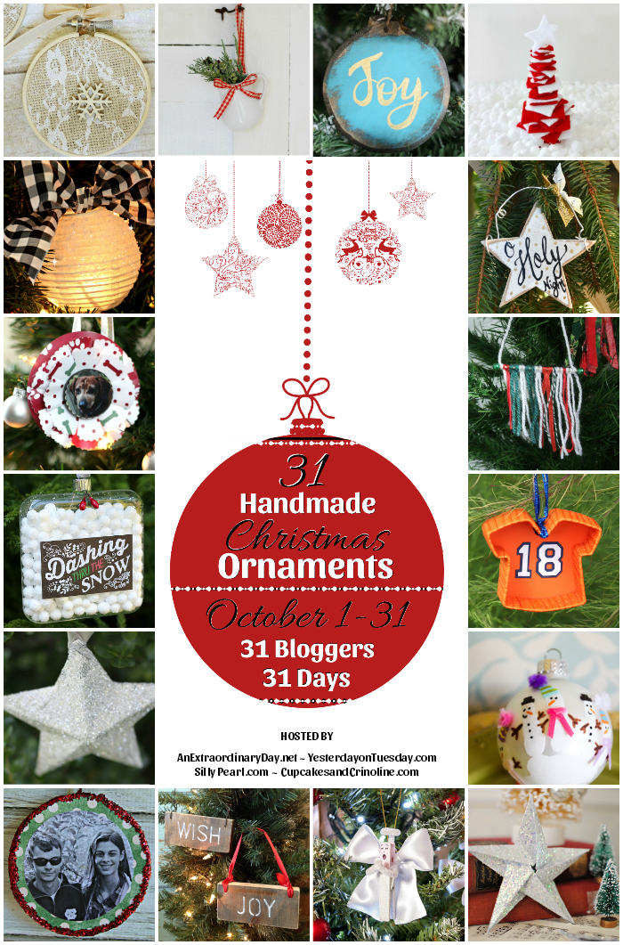 Easy Homemade Christmas Ornaments- The Inspiration Board